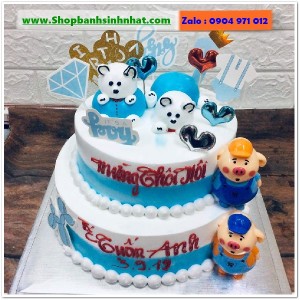 Bánh Sinh Nhật Nhiều Tầng - ID90